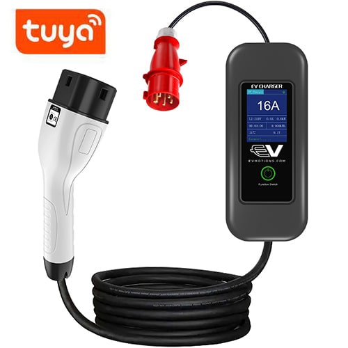 1-EVMOTIONS Delta Wi-Fi EVSE Type2 (3x16A) EV-kaapeli