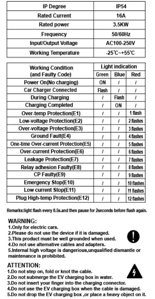 3-EVMOTIONS Delta Wi-Fi EVSE Type2 (3x16A) EV-kaapeli