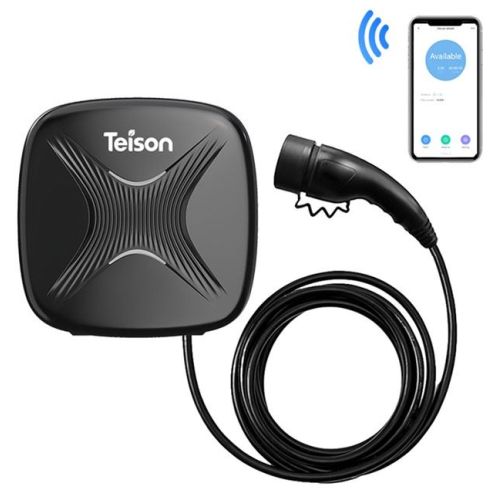 1-TEISON Smart Wallbox Type2 11kw Wi-Fi EV-kaapeli