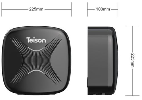4-TEISON Smart Wallbox Type2 11kw Wi-Fi EV-kaapeli