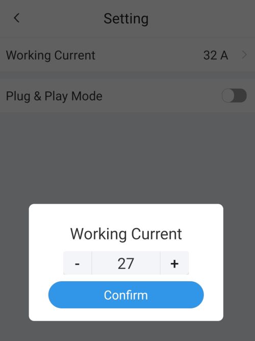 7-TEISON Smart Wallbox Type2 7.4kw Wi-Fi EV-kaapeli